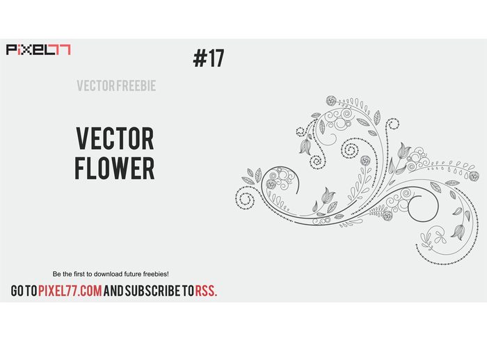 vector nature freebie free flower floral abstract 