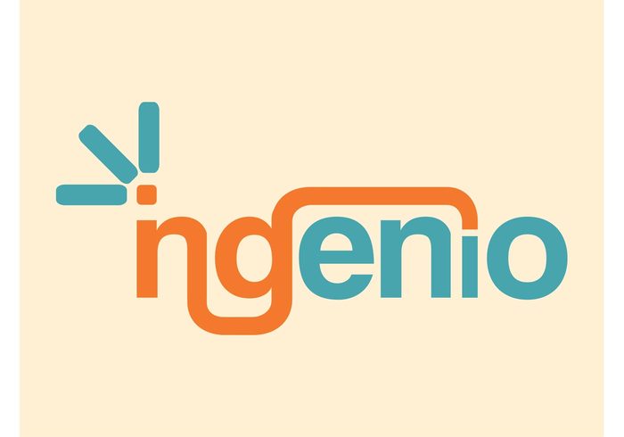 word Visual identity typography Type art Text art text marketing logotype Logo idea logo letters Ingenio icon font branding abstract 