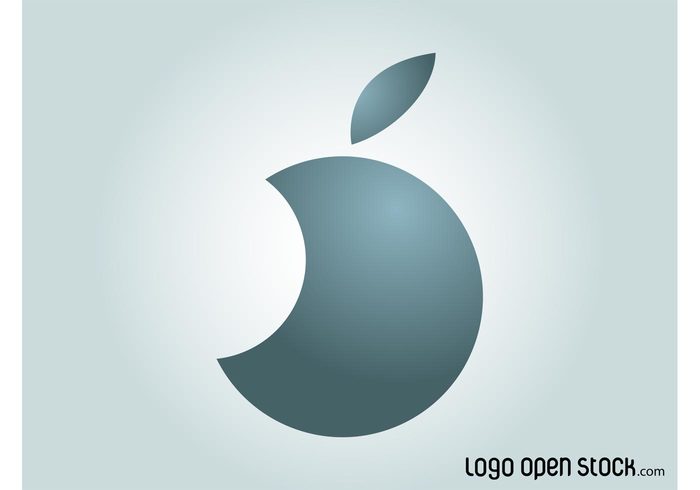 technology round logo leaf icon company circle branding brand apple 