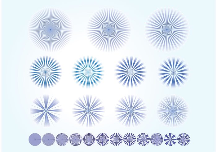 sunlight sunburst stars starburst shining shapes Heaven freebies Design pack Design footage blue abstract 