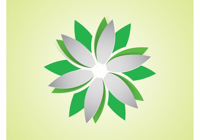 spring shiny nature logo icon flower floral flora ecology eco blossom bloom 