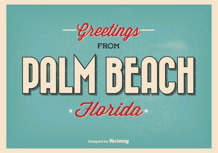worn visiting vintage vector vacation USA United typography trip travel tourism states stamp sign scratch retro poster postcard postal paper palm beach North America nation message mail letter leisure holidays greetings florida postcard florida greetings florida faded E-card design country city art america aged advertising 60's 