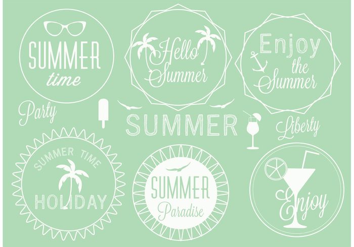 vintage vacation label vacation travel text tag summer label summer badge summer spring sign season outdoors label holiday green  