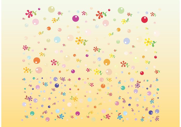 plants nature kid joy happy happiness fun flowers floral dynamic colors colorful circles child bubbles 