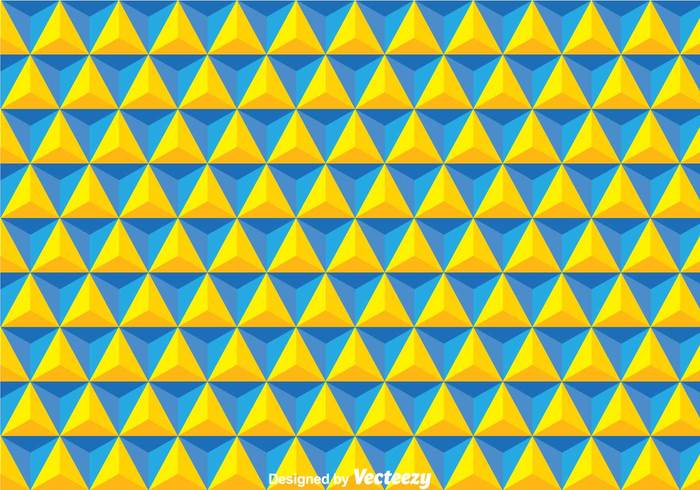 yellow wallpaper wall triangle shape repeat polygon paper flat decoration curve blue background backdrop 