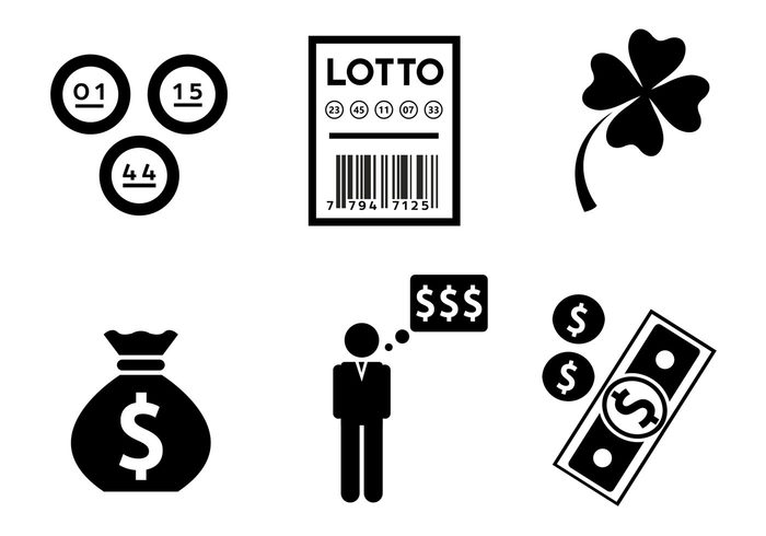 win ticket symbol play money lucky luck lotto balls lotto lottery isolated illustration game gambling gamble balls 