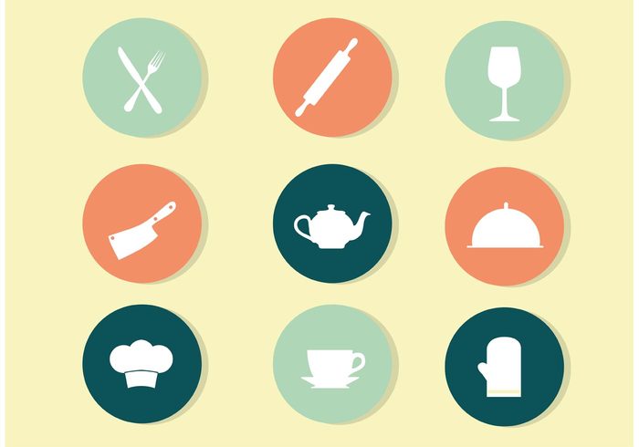wine glass teapot tea symbol Rolling pin restaurant pictogram oven mit knife kitchen icon fork food cooking icon cooking cook coffee chef hat chef 