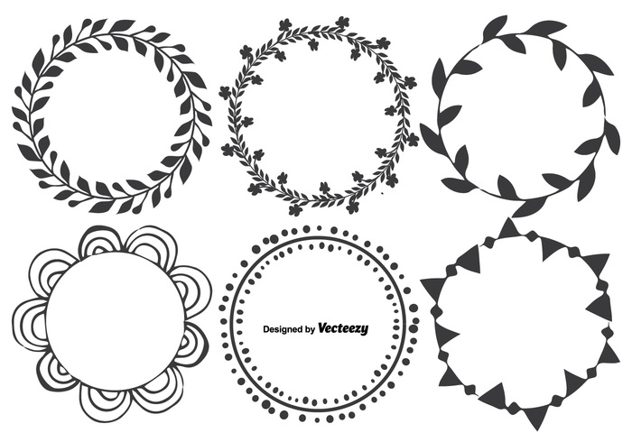 vector Sketchbook Single set season round frames round pattern party object line isolated icon happy hand drawn hand group greeting graphic gift frames frame set frame collection frame embellishments element drawn drawing doodle Design Elements decorative decoration cute collection circle celebration card border boho backdrop 