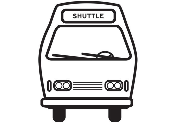 vehicle transportation icon transportation shuttle icon Shuttle Bus public transportation car bus icon bus 