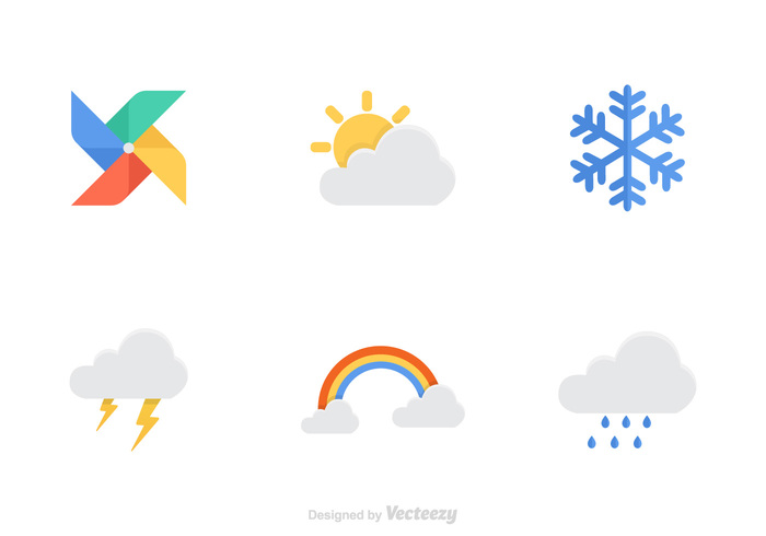 white weather vane weather vector vane symbol sunny sun summer snowing snowflake sign red rainbow rain pictogram partly paper origami object nature isolated image illustration icons icon graphic forecast flat element design color cloudy Cloudscape cloud blue 