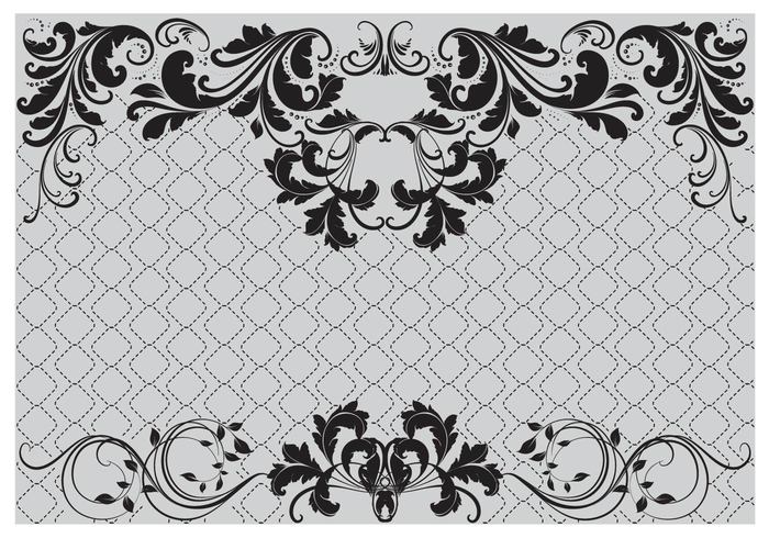 white walpaper vector texture pattern ornament lace texture lace isolated Handicraft free fabric decoration damask black background 