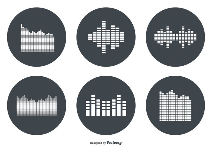 weaveform wave volume vol voice vector icons vector track technology symbol stereo Soundwave sound bars vector sound bars sound bar icon sound Song sign set round icons record radio pulse pictogram music melody line isolated illustration icon set icon graphic graph frequency equalizer energy element electronics DJ disco digital dance black Beat bar background audio amplifier  