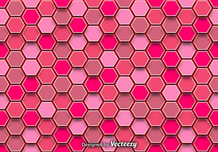 wallpaper vector tile structure pink pattern modern honeycomb honey hexagonal hexagon girl geometric decoration bee background abstract 