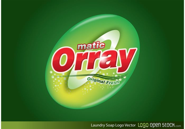 soap laundry green fresh detergent cleaning clean bubbly bubbles branding 