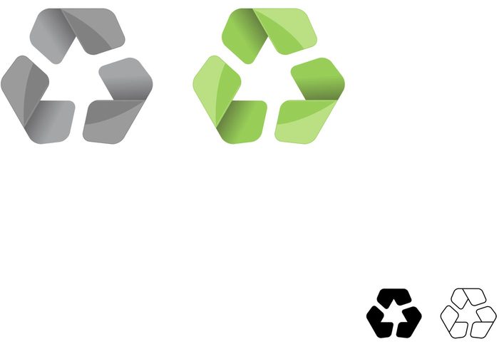 symbol recycling symbol recycling recycle symbol recycle modern green glossy eco  