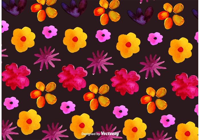watercolour watercolor flower pattern watercolor flower watercolor texture summer spring season seamless pattern paint ornamental nature natural flower pattern flower floral decorative decoration card bouquet botany botanical blossom blooming beautiful background backdrop 