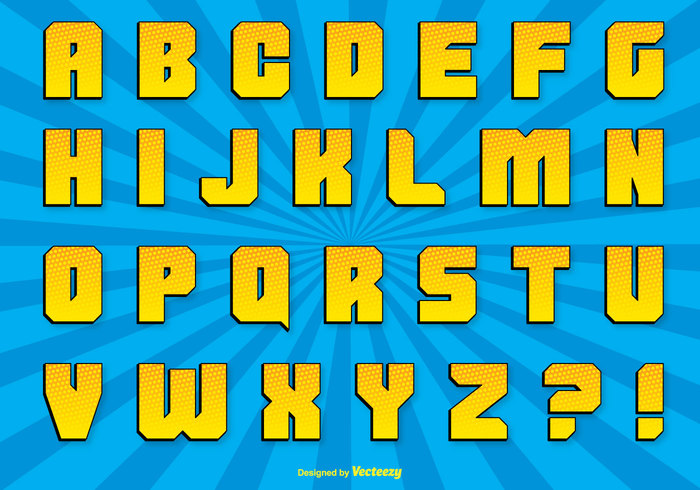 word vector typeset type text template symbol stylized sign shiny shadow set retro letters letter isolated gradient glossy fun alphabet fun font element decorative cute comics comic style comic letters comic alphabet color collection character Cartoon style cartoon alphabet alphabet abcd abc  