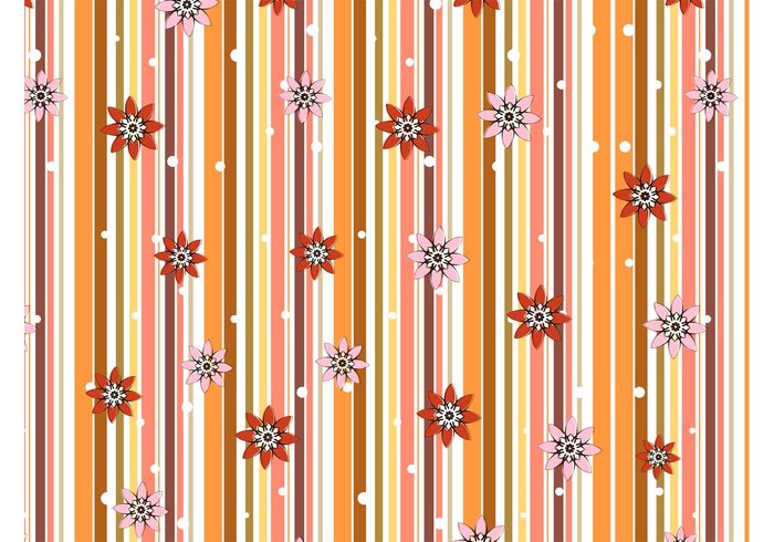 wallpaper stripes spring seamless pattern petals lines geometric shapes flowers dots circles blossoms abstract 