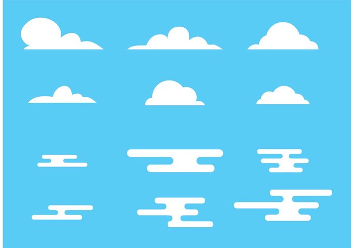 white weather sky forecast collection cloudy Cloudscape clouds cloud storage cloud icons cloud icon cloud 