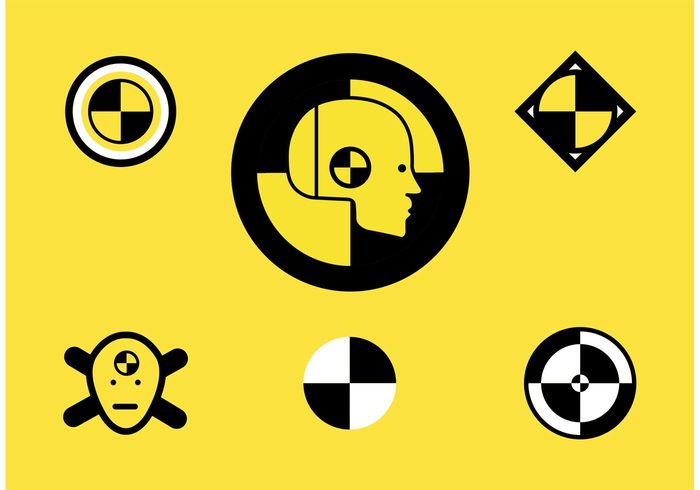 logos logo dummy test dummy icon dummy head dummy crash test crash dummy icon crash dummy crash dummies crash black and yellow 