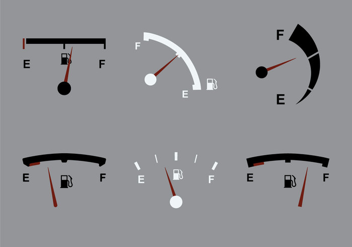 vehicle transport symbol sign level icon gauge full fuel gauge fuel empty 