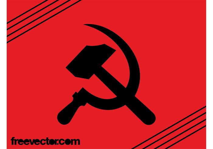 symbol Soviet silhouettes silhouette Sickle Politics icon history hammer and sickle hammer Communist communism 