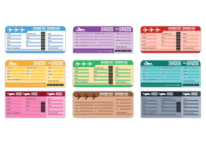 vacation trip travel transport ticket template takeoff plane object Journey holiday graphic fly flight element Destination design coupon colorful business booking boarding blank ticket blank airline ticket airport airline ticket airline 