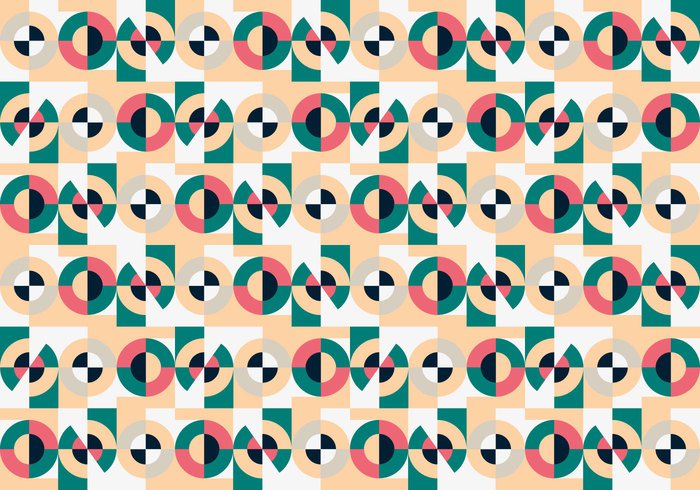 shapes shape seamless retro print modern Geometry fashion Colour color bauhaus background art abstract 