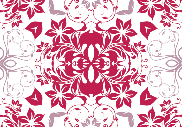 seamless red plant pink pattern nature girly patterns girly pattern flower pattern floral swirl floral decorative bloom background art  