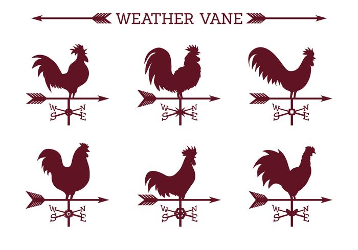 windy windward wind west weather vanes weather vane weather traditioanl south silhouette rooster roof red old north measurement Maroon instrument house Forecasting elements east direction decoration craftmanship craft compass chicken bird arrow 