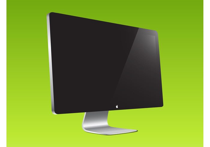 thunderbolt technology screen professional monitor mac lcd Ips panel device desktop computer  