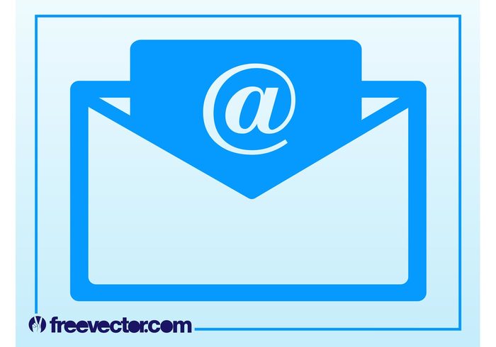 technology symbol mail logo icon email Correspondence communication at sign Apetail @ 