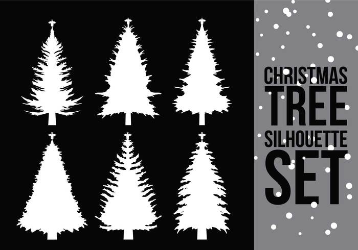 xmas vector tree symbol silhouette shapes natural merry isolated illustration holiday element December chrismast tree silhouette chrismast branchm nature black and white background artwork art 