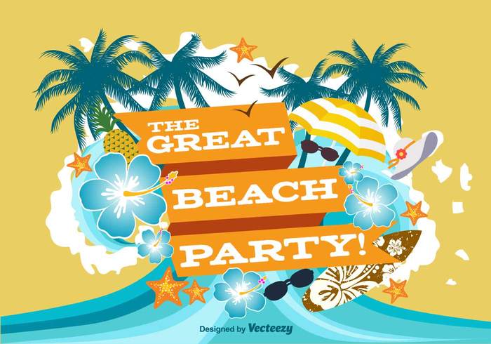 wave vintage vacation tropical tree travel tourism text template summer sky sea retro resort poster postcard party paradise palm ocean nature lifestyle landscape holiday happy grunge element Destination cocktail beach banner 