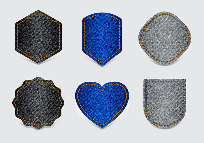 vintage tee symbol shield raw quality patch label fabric label emblem element design denim patch denim label denim college collection blue badge 