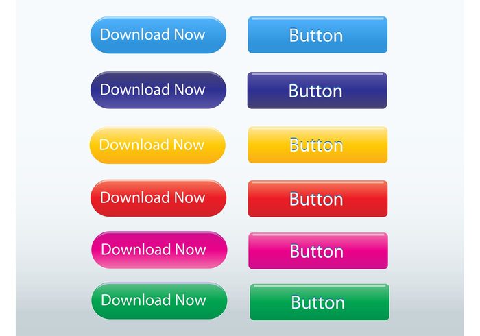 website web tools tabs shapes program navigation Link internet gradient download buttons button blog apps applications 