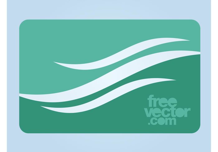 waving waves wallpaper template lines gift card curved card business cards background 