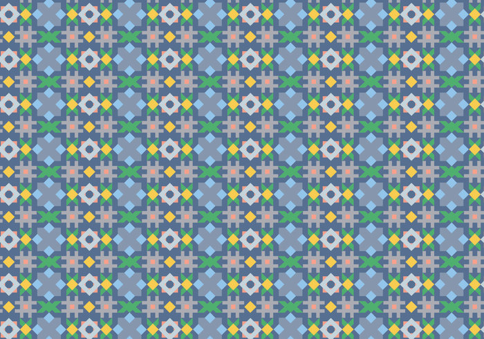 wallpaper vector trendy tiling shapes seamless random pattern ornamental mosaic Geometry geometric decorative decoration deco background abstract 