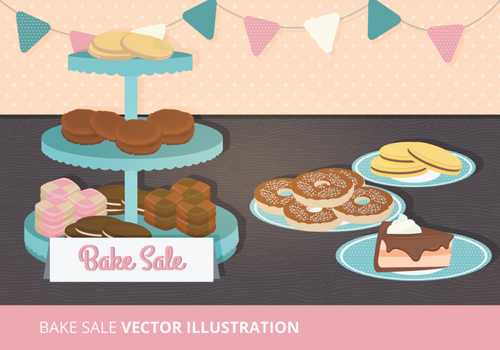 yummy Treat sweets sweet store showcase show shop shelf sale plates plate pastry party market illustration gourmet food event dessert cupcake stand cream cookies Cookie chocolate candy cake slice isolated cake brown baking bakery bake sale Assortment  