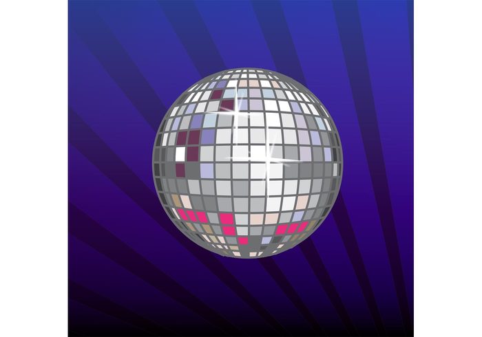 sparkle party mirror ball mirror Glam fun disco ball disco ball 70's 