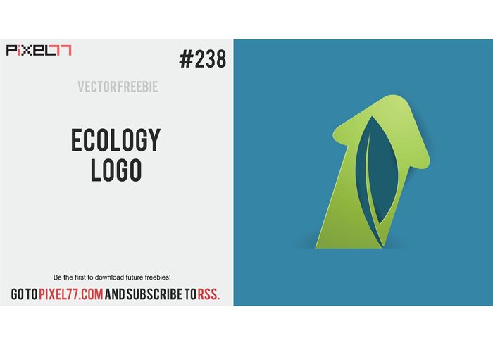 vector logo graphic freebie ecology design 