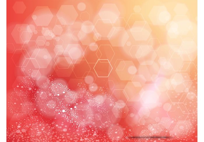 yellow red orange hexagon geometric shapes geometric free backgrounds bubbles background image abstract 