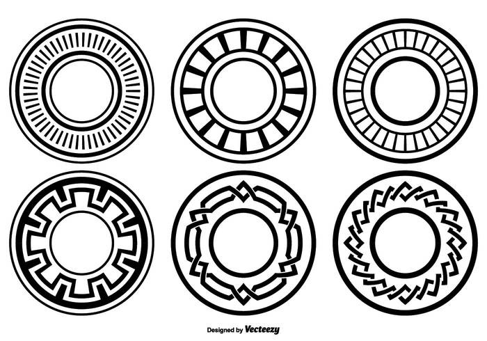vintage tracery tattoo style stamp silhouette shape set shape seal sahpes round shapes round retro pattern ornament lace label isolated frame form filigree figure element elegant decorative decoration decor collection circle shapes circle border black beautiful badge artistic abstract shapes abstract  