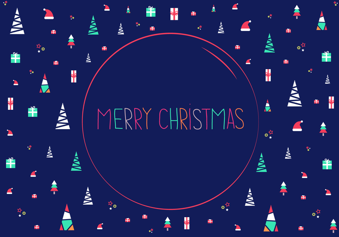 wish santa claus santa presents present pine pattern merry christmas merry letter congratulation christmas tree christmas card christmas card background  