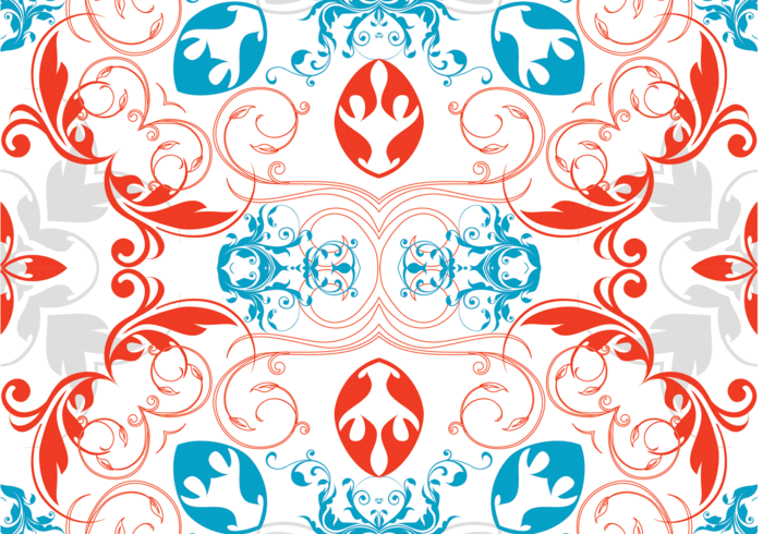 swirly swirl wallpaper swirl background seamless red floral red and blue pattern flower floral swirl floral design blue floral background abstract 
