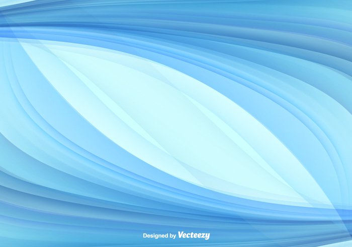 white wavy wave water vector swish style space smooth smoke shiny ripple ocean motion line light futuristic flowing flow elegant curve cover clean blue background backdrop abstract 