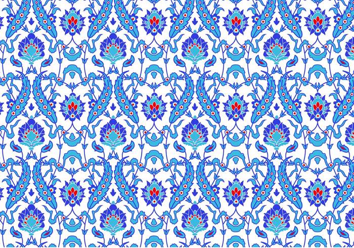 wallpaper vector trendy shapes seamless random petals pattern Paisley background ornamental islamic Geometry geometric floral decorative decoration deco cashmere blue background abstract 