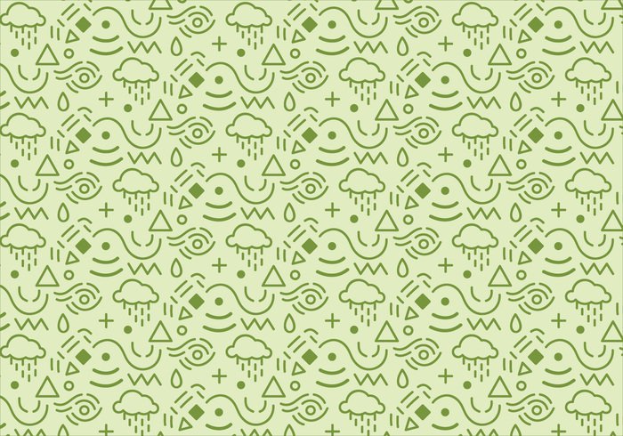wallpaper trendy shapes seamless random pattern outline ornamental green pattern green Geometry geometric decorative decoration deco background abstract 