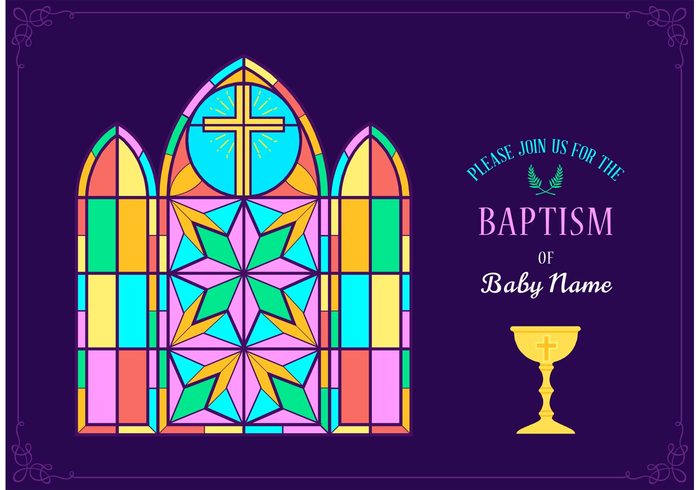 wreath window vector Tender template symbol stained glass religious religion object newborn little layout invite invitation illustration holy greeting frame event element decoration cup cross confession communion church christian christening child chalice catholic card boy birth baptism baby 