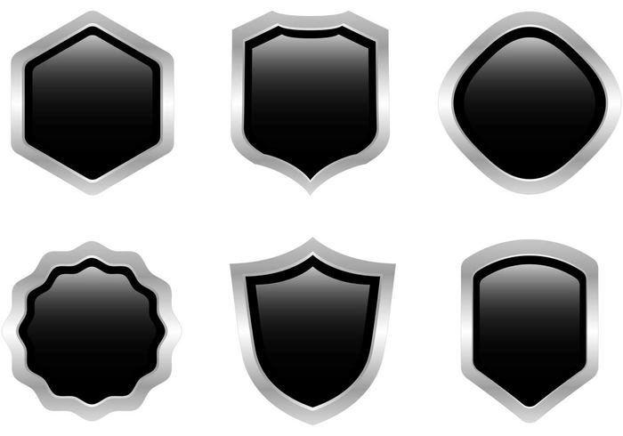 steel sign shields shield shapes shield shape shield protection ornate medieval label insignia honor heraldry heraldic shield heraldic black banner badge arms 